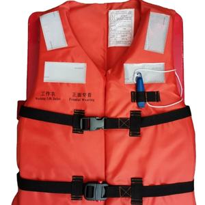 Chaleco Salvavidas Marino para Adultos con Certificación CE, Tejido Oxford Impermeable con Espuma EPE, Chaleco de Trabajo - Product Image 3