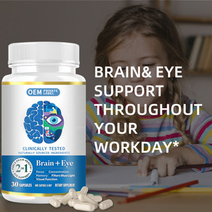 Oem người lớn não & mắt bổ sung viên nang với <span class=keywords><strong>Lutein</strong></span> vitamin một kẽm cho sức khỏe khuyến mãi - Product Image 2