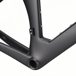 Cadre de vélo de route en carbone pour cyclocross, cadre de triathlon TT <span class=keywords><strong>Aero</strong></span> léger T1100 S/M/L - Product Image 3