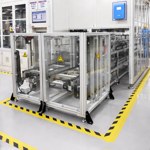 Celda transportadora integrada para piezas con transferencia <span class=keywords><strong>de</strong></span> paletas <span class=keywords><strong>de</strong></span> doble riel y enrutamiento curvo para automatización <span class=keywords><strong>de</strong></span> ensamblaje y prueba - Product Image 3