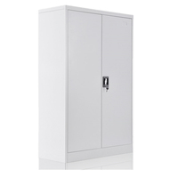 Meubles de bureau à domicile modernes de haute qualité deux portes en métal stockage de fichiers de documents armoire de remplissage armoire en acier avec serrure