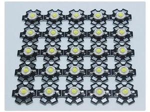 Jstronic ánh sáng cao Bridgelux <span class=keywords><strong>chip</strong></span> 1W <span class=keywords><strong>3</strong></span> <span class=keywords><strong>W</strong></span> 5W 3000K trắng ấm 6500K trắng <span class=keywords><strong>3</strong></span> Watt Công suất cao <span class=keywords><strong>LED</strong></span> Diode - Product Image 4