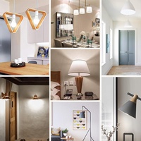 DC 110V 120V 220V 3 ~ 25 Watt E26 B22 E27 E14 E12 Lampe à ampoule LED A15 A19 A60 B11 Ampoules LED CE ETL pour la maison