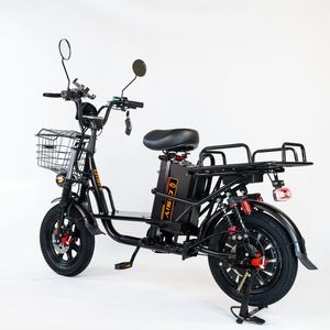 DISIYUAN-Vélo Électrique à 2 Roues, Gamme de 100KM, 48V 60V, Cargo, Restauration Rapide, Livraison Rapide, Vélo avec <span class=keywords><strong>Transporteur</strong></span> à Vendre - Product Image 5