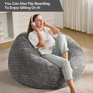 Vakum terkompresi besar nyaman klasik Oem <span class=keywords><strong>Xxl</strong></span> Xxxl bola berbulu kursi kacang tas grosir kursi malas mewah Beanbag - Product Image 2