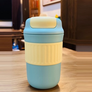 2026 New 316 Stainless Steel Vacuum Travel Mug Reusable Coffee <b>Cup</b> with Straw and Carry Handle - Product Image 1