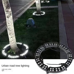 Nouveau jardin extérieur IP65 étanche Rgb automatique changement de couleur post lampe de Projection Led arbre tenant la lumière - Product Image 2