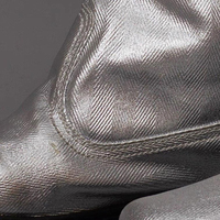 Bottes de sécurité ignifuges résistantes à la chaleur, anti-brûlure haute température, isolées en feuille d'aluminium, pour l'industrie pétrochimique