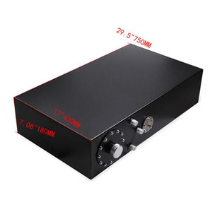 Novo Tanque de Combustível Quadrado de Alumínio <span class=keywords><strong>70L</strong></span> com Sensor Preto Prata para Todos os Carros, Célula de Combustível, Reservatório de Óleo, Peças Automotivas - Product Image 3