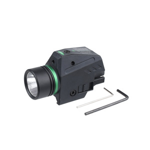 Linterna Multifuncional Resistente de 150 Lúmenes con Luz Roja/Verde Combinada, Montaje de 20 mm, Salida Ajustable, para Caza - Product Image 4