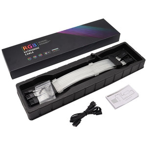 Cable de Extensión de Alimentación para GPU RGB de 2 x 8 Pines (6+2), Cable de Extensión de Alimentación para GPU PCIe Dual/Triple de 8 Pines 6+2 - Product Image 3