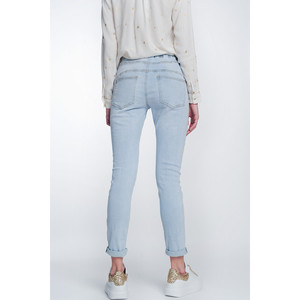 Jeans Jogger en Lavado Claro - Product Image 1