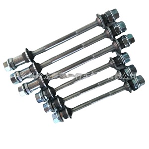 Eje Sólido de Acero de Alta Resistencia para Bicicleta de Montaña, Accesorios para Eje Delantero y Trasero - Product Image 5