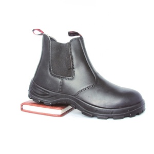 Acid Oil Resistant Waterproof Industrial Mining Work <strong>Boots</strong> No Lace Slip on <strong>Security</strong> <strong>Boots</strong> Steel Toe Safety Shoes Without Lace - Product Image 1