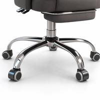 Chaise de bureau exécutive inclinable en cuir PU ALINUNU ODM OEM avec appui-tête 3D pour bureau, chaise de bureau pivotante robuste