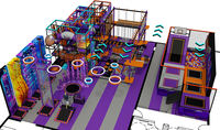 Equipo Comercial para Castillos Inflables Interiores, Parque de Diversiones Infantil, Área de Juegos Suave, Fabricante con Certificación EN y ASTM