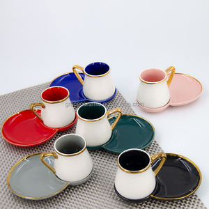 Fabricants de tasses à café avec logo personnalisé imprimé, tasses à thé en céramique fine en porcelaine <span class=keywords><strong>2022</strong></span>, vente en gros de tasses à thé en porcelaine osseuse - Product Image 2