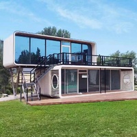 Maisons conteneurs en acier robustes et durables de 40 et 20 pieds, nouvelle conception de haute qualité, fabrication chinoise, atelier facile à assembler