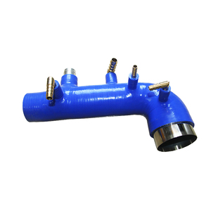 Pour <span class=keywords><strong>Subaru</strong></span> WRX 02-07 04-14 STI EJ20/25 tuyau d'<span class=keywords><strong>induction</strong></span> d'entrée Turbo en silicone - Product Image 1
