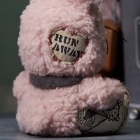 POP MART HIRONO Petit Lapin Peluche Vinyle 23cm Pendentif Boîte Mystère Mignon Lapin Porte-clés Breloque de Sac à Collectionner Cadeau