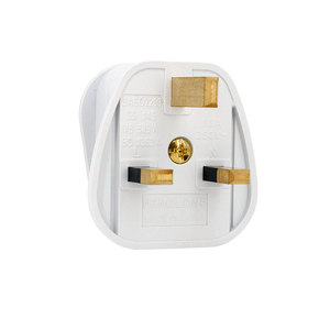 Enchufe Eléctrico <span class=keywords><strong>para</strong></span> Reino Unido con Fusible, 13A 250V, Plástico, 3250W, Uso Doméstico - Product Image 4