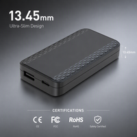 Chargeur USB-C PD 3.0 ultra-fin 30W pour ordinateur portable, adaptateur de charge rapide GaN ultra-mince avec protection OTP pour voyages internationaux 100-240V