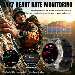 Smartwatch BWDM59 per Uomo con GPS, Mappe Offline, Funzione Chiamata, Bussola, Impermeabilità 5ATM, Fitness Tracker per Android e iOS - Product Image 4