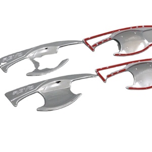 Couvre-poignée de porte chromé en ABS pour pick-up 2015-2016, accessoires extérieurs de voiture - Product Image 1