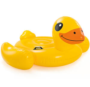 <span class=keywords><strong>INTEX</strong></span> 57556 <span class=keywords><strong>Pato</strong></span> Amarillo Inflable para Montar, Entretenimiento Acuático al Aire Libre, Parque Acuático Inflable Flotante - Product Image 4