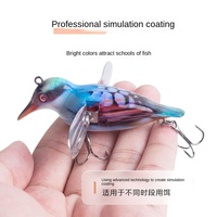 NOUVEAU OEM 8CM12.1G Surface Floating Simulation Flying Bird Lure Fishing Bait Bait Lure Fishing Bait pour la pêche en mer