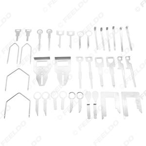 Kit d'outils de réparation pour le retrait de la Radio du lecteur CD, Audio stéréo, avec pochette robuste, outil de démontage intérieur des panneaux de porte de voiture, 38 pièces - Product Image 3