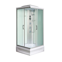 Porte coulissante en verre portable, support de voyeur, cadre en alliage d'aluminium pour utilisation hôtelière, design moderne, salle de douche, accessoires sexuels