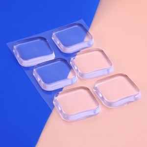 Tapete de silicona transparente para puerta, tapón de goma de plástico, tapón transparente para puerta de seguridad para bebés, decorativo - Product Image 2