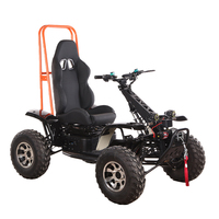 Scooter électrique à 4 roues, transmission par arbre, quadricycle puissant 60V 6000W, robuste, sport, extérieur, tout-terrain, haute vitesse