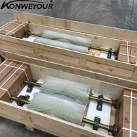 Cepillo Espiral de Nylon Avanzado para Limpieza de Bandas Transportadoras Rotatorias en Plantas de Canteras