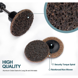 46 Piezas de Discos de Lijado de Cambio Rápido con Bloqueo de Rodillo para Acondicionamiento de Superficies, Amoladora con Envío Gratuito en 24 Horas desde Almacén Local en EE. UU. para EE. UU. - Product Image 3