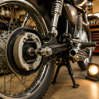 Kit de plaquettes de frein pour moto CG125, ensemble de frein à tambour, pièces de rechange 125cc 70cc, qualité supérieure pour Honda CG125