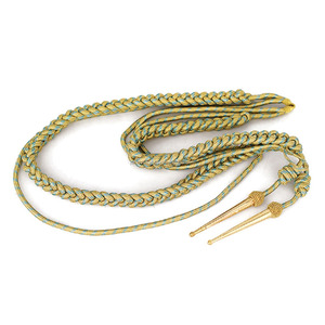 Cordón de Hombro para Uniforme de Banda de Marcha, Cordones de Hombro para Oficiales, Cordones de Hombro Ceremoniales, Puntas de Cordón - Product Image 1