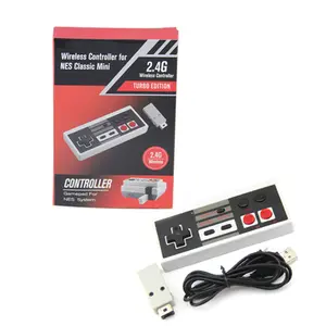 HONSON 2.4G Wireless Game Controller Para NES console acessórios USB Clássico Retro Gamepad controlador joy stick jogo controlador
