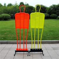 Mannequin de football de haute qualité en fer et polyester avec base métallique, design pliable et portable - kangsong KSE-014