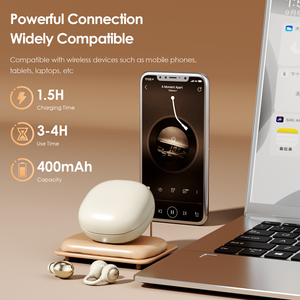 Specchio per il Trucco LED Personalizzabile con Auricolari |   Regalo Personalizzato Perfetto per <span class=keywords><strong>Lui</strong></span>: Specchio LED 2-in-1 con Luce di Riempimento e Auricolari Open-Ear - Product Image 5