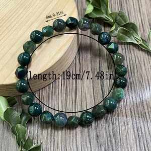 Bracelet en pierre naturelle avec perles de verre colorées, pour la sérénité et le calme, sans intermédiaire, prix progressif - Product Image 1