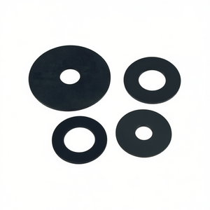 Sellos de goma para la parte inferior de cajas, 60x24.5x3 mm, para válvulas de llenado - Product Image 3