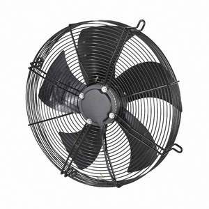 AC 20 pouces 380V Long Tube Type <span class=keywords><strong>Fumée</strong></span> Ventilation Ventilateur Externe Rotor Axial Flow Fan pour l'Industrie - Product Image 1