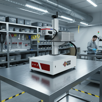 Nouvelle machine de marquage laser à fibre CNC de table 50W Raycus/JPT, gravure sur bureau, DXF/AI pour le marquage du métal, du plastique et de l'acier inoxydable
