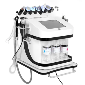 Mới cập nhật 10-in-1 Hydra dermabrasion máy trên khuôn mặt + Oxy máy bay phản lực vỏ đa chức năng chăm sóc da cho dưỡng ẩm môi chúng tôi cắm - Product Image 6