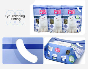 NOVO Personalizado Impresso Gato Lixo Sacos Stand up Pouch para Pakcaing gato Lixo Durabll Material Eco-friendly Bio-degradável - Product Image 5