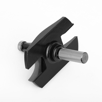 LAVIE 12mm 1/2 Shank Big Corner Round Bit pour bordures de toupie C-C1305189BK pour le travail du bois