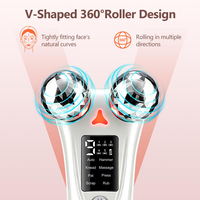 Appareil de beauté facial domestique à succès, rechargeable par USB, masseur facial multimodes à vibrations, outil de soin de la peau
