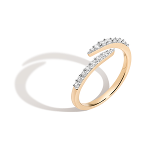 Wholesale Custom Minimalist Korean 925 <strong>Sterling</strong> <strong>Silver</strong> Lab Grown Zircon Wrap <strong>Ring</strong> Fine Jewelry <strong>Adjustable</strong> <strong>Rings</strong> for Girls - Product Image 2